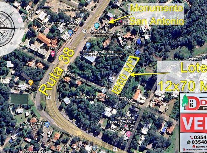 Terreno · 860m²