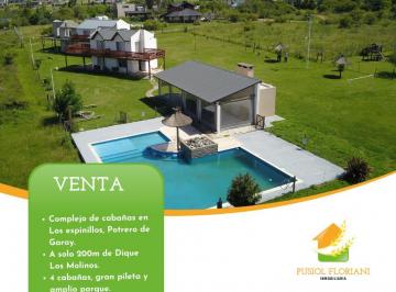 Quinta vacacional de 15 ambientes, Potrero de Garay · Cabañas en Potrero de Garay
