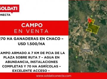 Campo · 2700000m² · Campo en Venta de 270ha - Coronel Brandsen