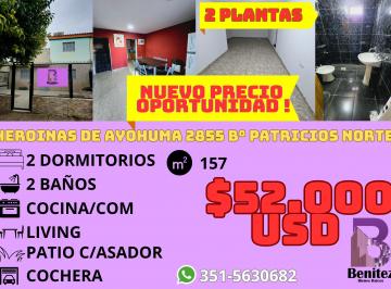 Casa · 130m² · 6 Ambientes · 1 Cochera · Venta Linda Casa 2 Plantas y Dos Dorm. en B° Patricios Norte