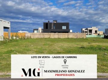 Terreno · 617m² · Lote Venta Lagos de Canning Esteban Echeverría