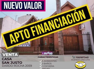 RUS-RUS-10014_2 · Venta Casa 4 Ambientes San Justo