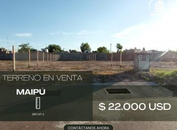 Terreno , General Gutiérrez · ¡Oportunidad Única! Lote de 382 m² en Barrio Privado Don Victorio, Maipú