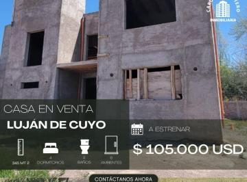 Casa de 6 ambientes, Mayor Drummond · ¡Casa a Estrenar en Barrio Privado Paseo Di Fiore! Amplios Espacios y Posibilida