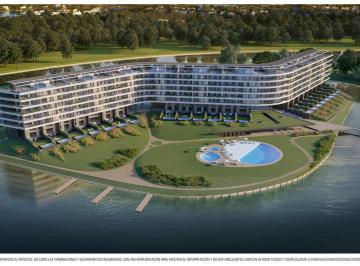 Departamento · 142m² · 4 Ambientes · 2 Cocheras · Nordelta | Oceana - Departamento de 4 Ambientes en Venta Al Agua con Pileta y Jardín