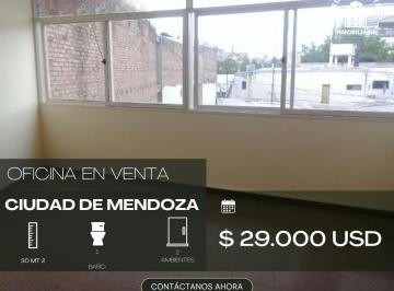 Oficina comercial de 2 ambientes, Ciudad de Mendoza · Venta de Oficina Impecable en Pleno Centro – Frente a Plaza San Martín