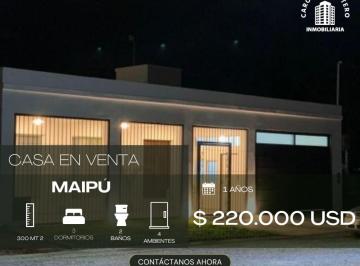Casa de 4 ambientes, Maipú · Se Vende Casa en Maipu