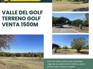 Terreno · 1500m² · Terreno - Valle del Golf - Fondo Golf Tercera Etapa