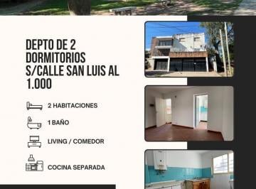 Departamento · 55m² · 4 Ambientes · Venta Depto 2 Dorm. Ubicado Cerca Bv San Juan Escritura