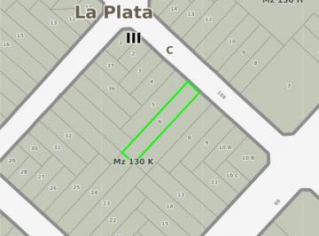 Terreno · 600m² · 159 Entre 65 y 66 Los Hornos - Terreno en Venta
