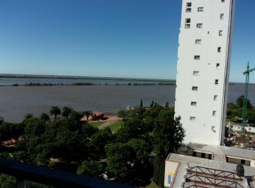 Departamento · 50m² · 2 Ambientes · 1 Cochera · Semipiso un Dormitorio Vista Plena Río, Estrenar, Frente y Contrafrente, Amenities.