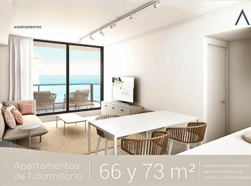 Departamento · 73m² · 2 Ambientes · Atelier By Le Parc - Departamento en Venta, 2 Ambientes, 1 Dormitorio - Playa Brava, Punta del Este