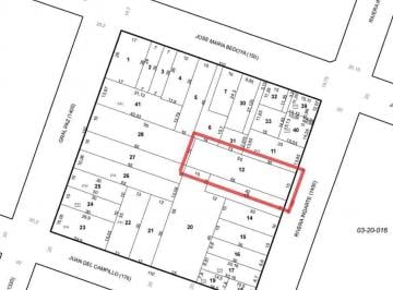 Terreno · 825m² · Vendo Terreno en Alta Cordoba Apto Construccion Sobre Rivera Indarte 1400
