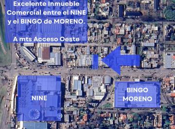 Local comercial · 100m² · Moreno Importante Inmueble Comercial Inmejorable Ubicacion