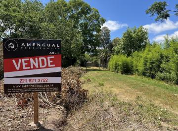 Terreno · 854m² · 1 Ambiente · Lote en Venta - 14 Entre 53 y 54 Villa Elisa - 850 m