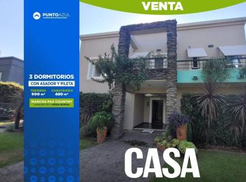 Casa · 430m² · 6 Ambientes · 3 Cocheras · Casa en Venta Country Marcos Paz Yerba Buena