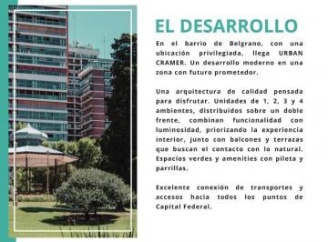 Departamento · 53m² · 1 Ambiente · Departamento Monoambiente en Pozo en Belgrano