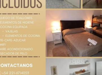 Departamento de 2 ambientes, La Plata · Alquiler Temporario Kc
