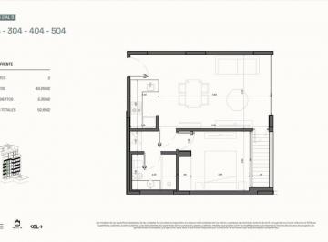 Departamento · 49m² · 2 Ambientes · Proyecto con Entrega 12/2025 - Gran Categoría - Increíble Ubicación - Amenities!