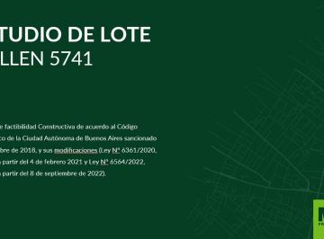 Terreno · 397m² · Terreno Urquiza L Usam L 10x40