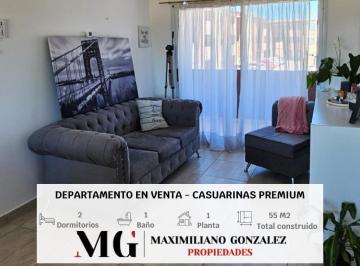 Departamento · 55m² · 3 Ambientes · 1 Cochera · Departamento en Venta, 3 Ambientes - Casuarinas Premium
