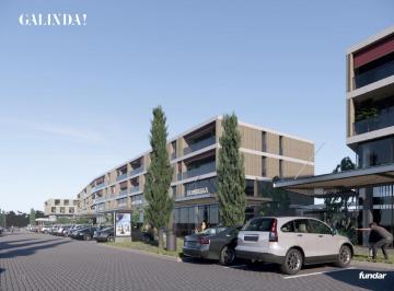 Oficina comercial · 40m² · 1 Ambiente · Venta - Oficina - Apto Blanqueo - Frente Parque - Galinda, Funes