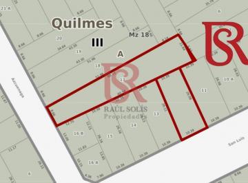 Terreno · 1m² · Gv - Lote de 600 m² con Muy Buena Zonificacion