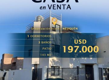 YPR-YPR-97_2 · Casa en Venta 3 Dorm, Urbanización Bosch, Neuquén