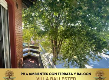 Departamento · 130m² · 4 Ambientes · 1 Cochera · Departamento en Venta de 4 Ambtes. con Terraza en Villa Ballester