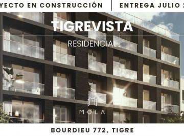 Departamento · 58m² · 2 Ambientes · Venta Departamento Tigre 2 Ambientes Pileta Sum a Estrenar