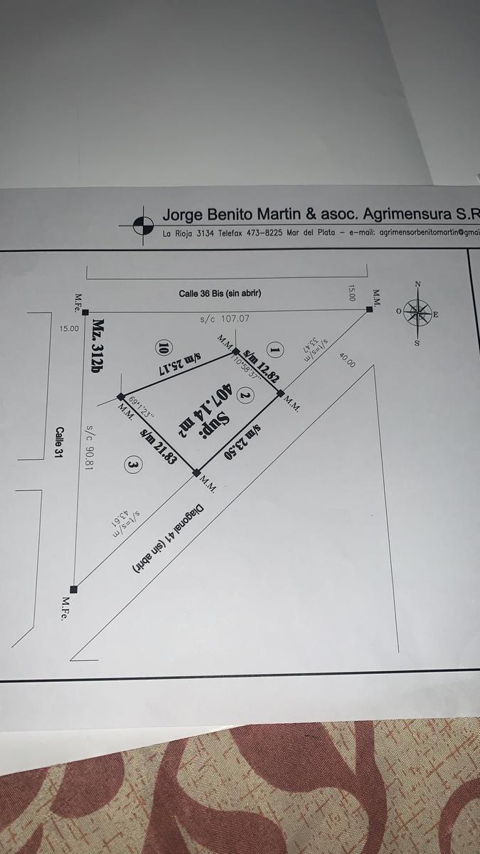 Venta lote de 407 m² junto al arroyo el en Barrio El Marquesado