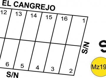 Terreno , General Lavalle · Lote: El Cangrejo Esq. Calle Sin Nombre - Pavón - B783