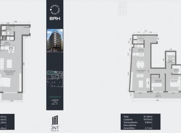Departamento · 69m² · 3 Ambientes · Departamento de 3 Amb - Balcón Corrido - Suite - Amenities