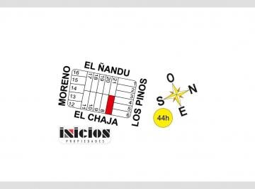 Terreno 300m² Venta Centro · Lote: El Chaja E/ Moreno y Los Pinos - Pavón - B782