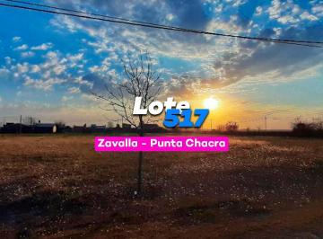 Terreno · 480m² · Terreno en Punta Chacra Zavalla