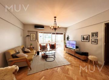 Departamento · 90m² · 4 Ambientes · 1 Cochera · Departamento de 4 Ambientes en Alquiler con Patio en Palermo Chico