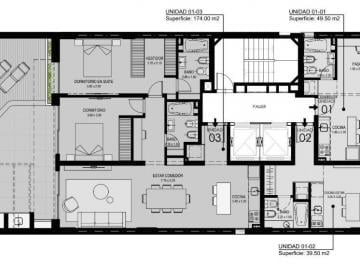 Departamento · 90m² · 3 Ambientes · Departamento en Zona Microcentro