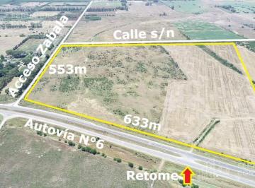 Campo · 530000m² · Campo en Venta Sobre Autovía N°6 y Acceso Zabala