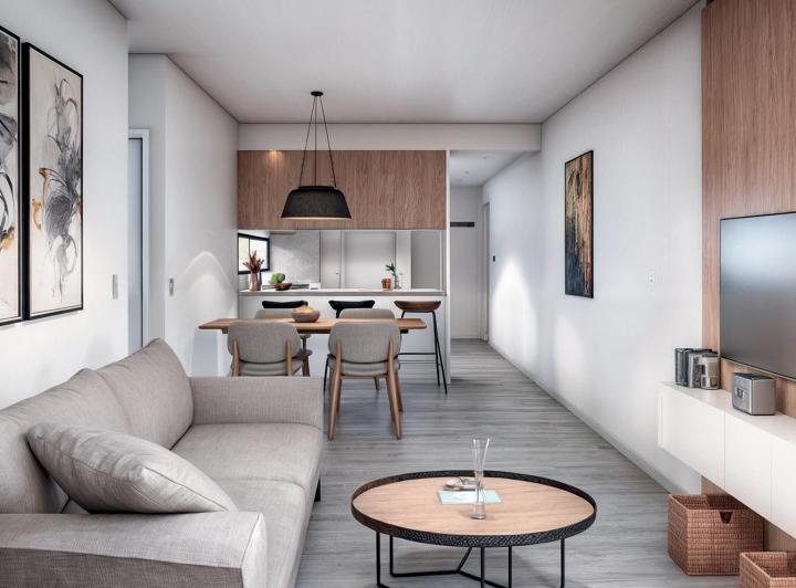 Departamento · 58m² · 3 Ambientes