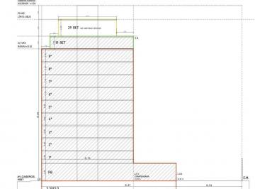 PERFIL EDIFICABLE · Terreno Para 1.900 m². Permuta 100%