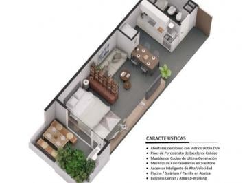 Departamento · 38m² · 1 Ambiente · Emprendimiento en Desarrollo Nuñez Venta Monoambiente con Balcon Al Frente