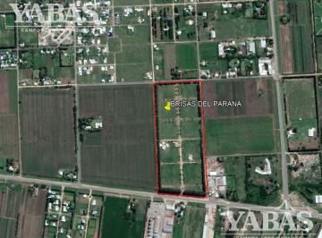 Terreno · 500m² · Loteo - "Brisas del Parana" - San Pedro (Bs. As)