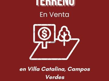 Foto · Lote en Venta Villa Catalina, Campos Verdes