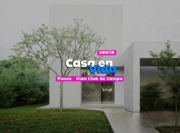 Casa · 261m² · 6 Ambientes · 2 Cocheras · Casa en Venta en Barrio Vida Club de Campo - Funes