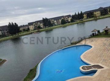 Terreno · 840m² · Lote con Fondo a La Laguna. Barrio Ciudad Nautica Principado