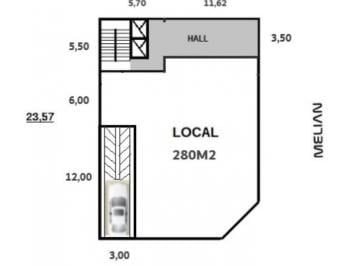 Local comercial de 37 ambientes, Vicente López · Esq Comcial 17,32x24 Muy Transitada!, Tomo m². P/1850 m² Vta