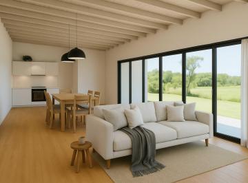 Casa de 4 ambientes, Luján · Moderna Casa Minimalista de 4 Ambientes en Barrio Cerrado Los Juncos – Luján