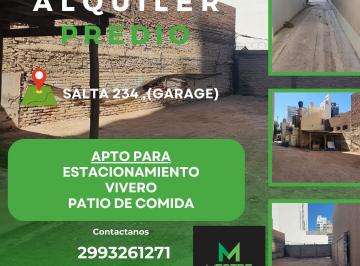 Terreno , Neuquén · Alquiler Predio de 260 m² Pleno Centro