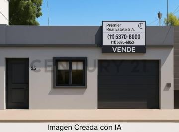 Casa · 82m² · 3 Ambientes · Venta de Casa 3 Ambientes en Villa Gral. Mitre, Capital Federal.