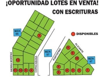 Terreno , Bialet Massé · Oportunidad Terrenos en Venta Mirador del Lago, Bialet Masse!